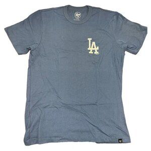 Premium Cotton Shohei Ohtani Los Angeles Dodgers #17 T Shirt by 47 Size XL BLUE